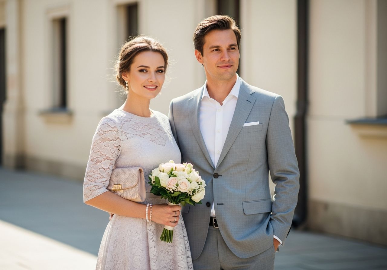 Ślub cywilny jak się ubrać – kompleksowy przewodnik po stylu i etykiecie